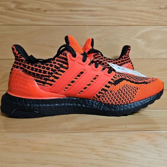 Adidas Ultraboost 5.0 DNA Shoe Sneaker Solar Red Core Black G54961 - Picture 7 of 12